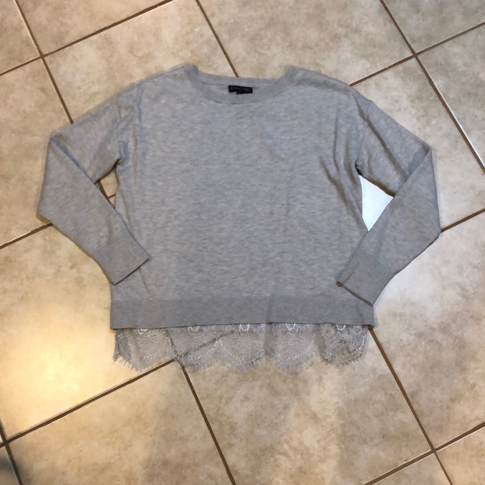 Gray sweater